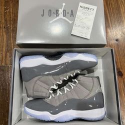 Jordan 11 Cool Grey Size 12