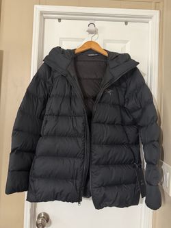 Arc'teryx thorium hoody Black Down Puffer Jacket with Hood