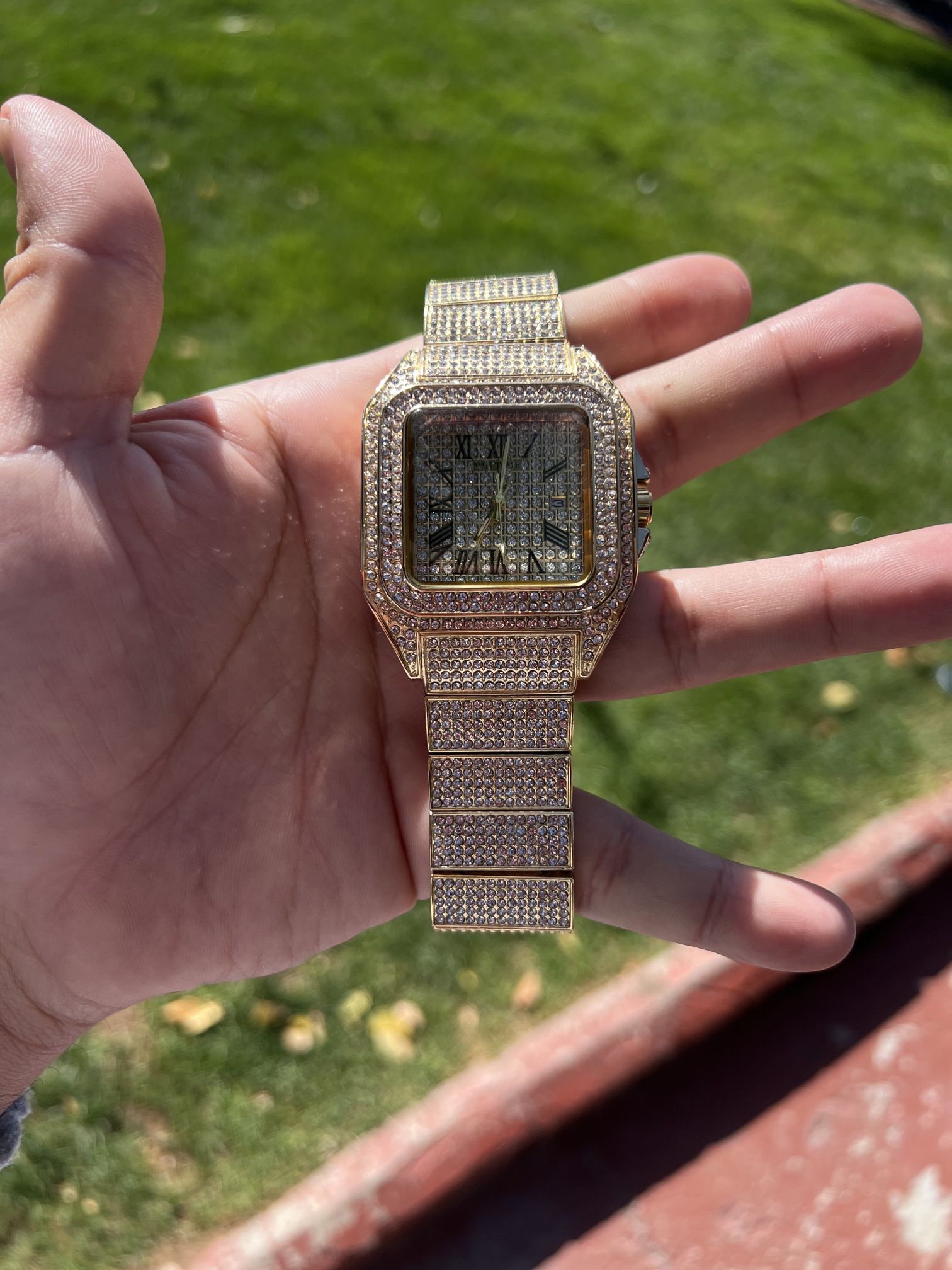 Gold Plated Watch 
