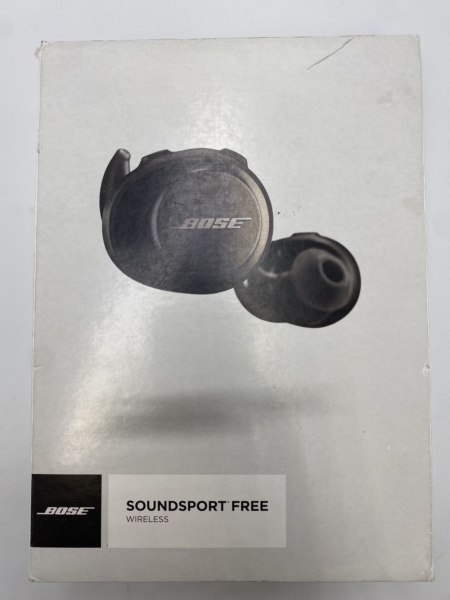 Black Bose SoundSport Free Wireless Sport Bluetooth Earbuds In-ear NO POWER! Will not hold a charge for parts or repair