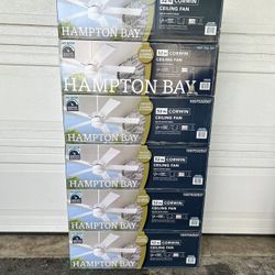 Indoor/Outdoor Matte White LED Ceiling Fan with Light Kit