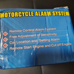 Motorcycle/Moped Remote Start Alarm Kit New!!
