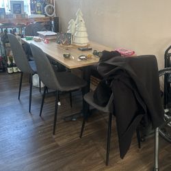 Dining Table With 4 Chairs 