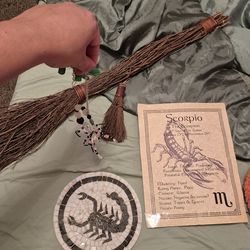 Scorpio astrology art and witchy wall art