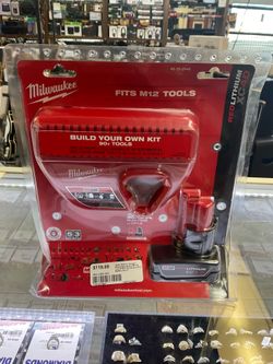Milwaukee M12 RedLithium XC4.0 Battery and Charger Kit