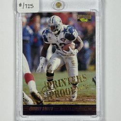 1995 Pro Line Classic Series II Printer's Proof #II-31 Emmitt Smith #/725
