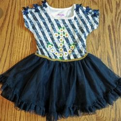 Nannette Girls 2T TUTU Dress Nautical Theme