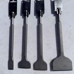 Sds plus Chisels Set of 4 up to 3”