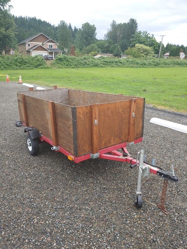 4x8 utility trailer for Sale in Kent, WA OfferUp