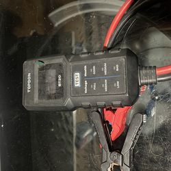 Car battery voltage tester