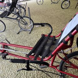 Red Ryan Vanguard Recumbent Bike