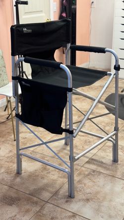 Tall makeup chair