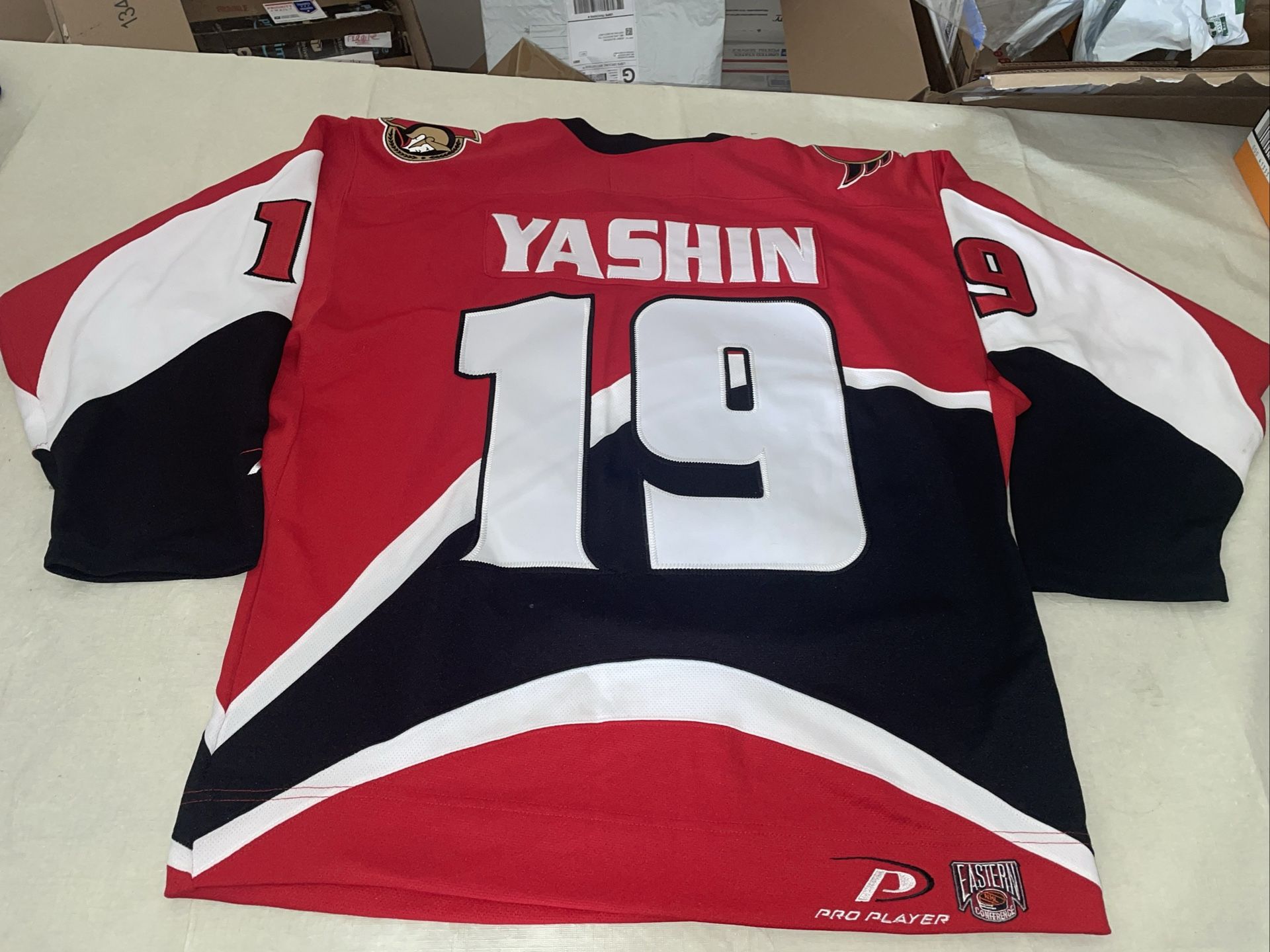 Nwot Alexei Yashin Red Ottawa Senators Jersey Mens Medium Alternate Pro Player