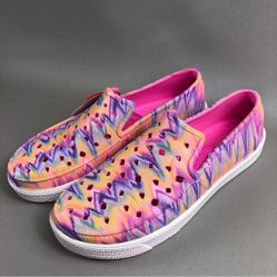 Girl’s Water Loafers Shoes Pool Flats Slip On Size 4 5 kids Childrens