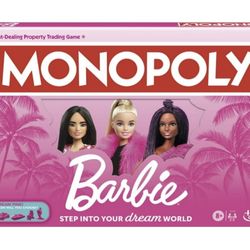 Barbie The Movie Monopoly 