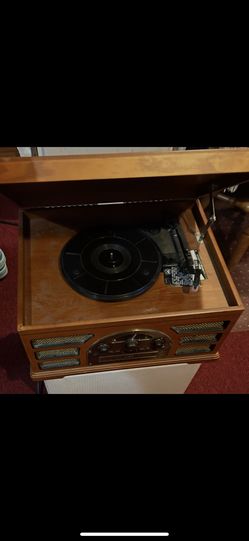 Crosley Récord Player Cd Player Tape Cassette Player radio