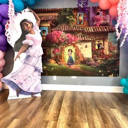 Encanto Isabella Backdrop Cut Out 