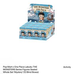 THE MONSTERS x One Piece Figures Case