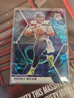 2020 mosaic football Russell Wilson genesis