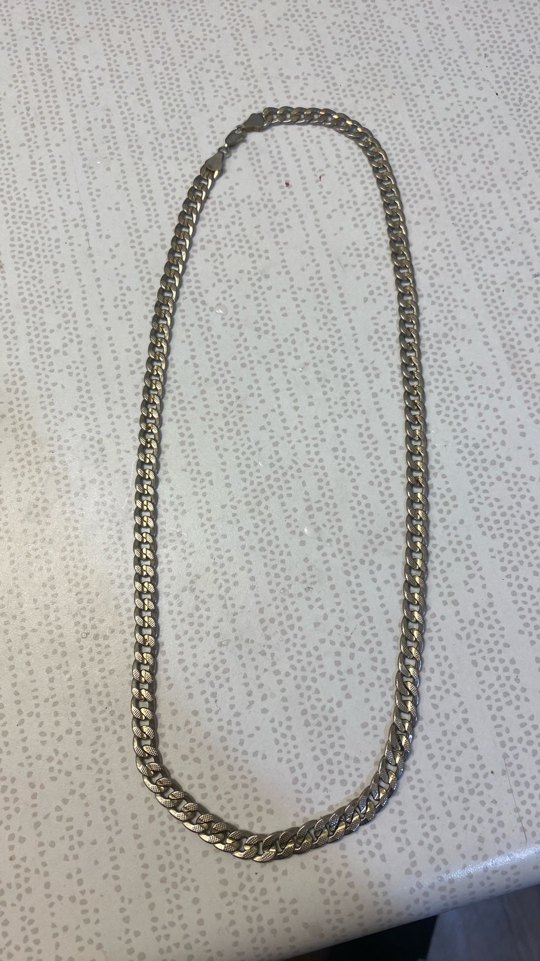 18k Silver Chain