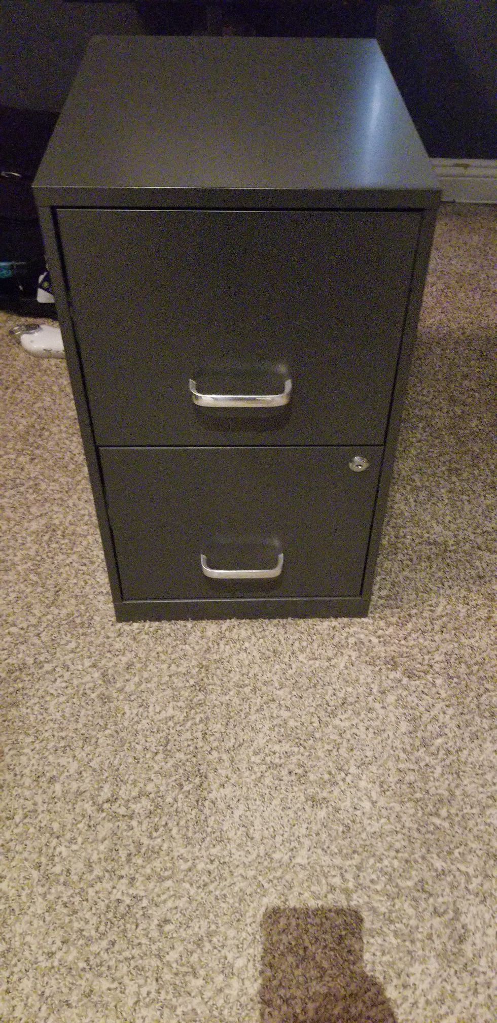 2 drawer file cabinet