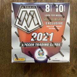2021 Mosaic Soccer Mega Box Trading Cards 