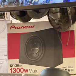 Pioneer 12 Subwoofer With Box 