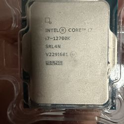 Intel Core I7-12700k