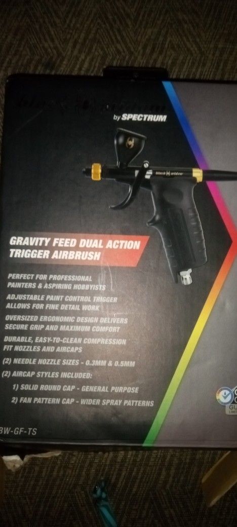Black Widow By Spectrum Airbrush Paint Guns