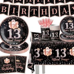 13th BIRTHDAY Decorations 