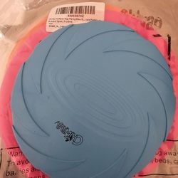 Small Rubber Silicone Frisbee