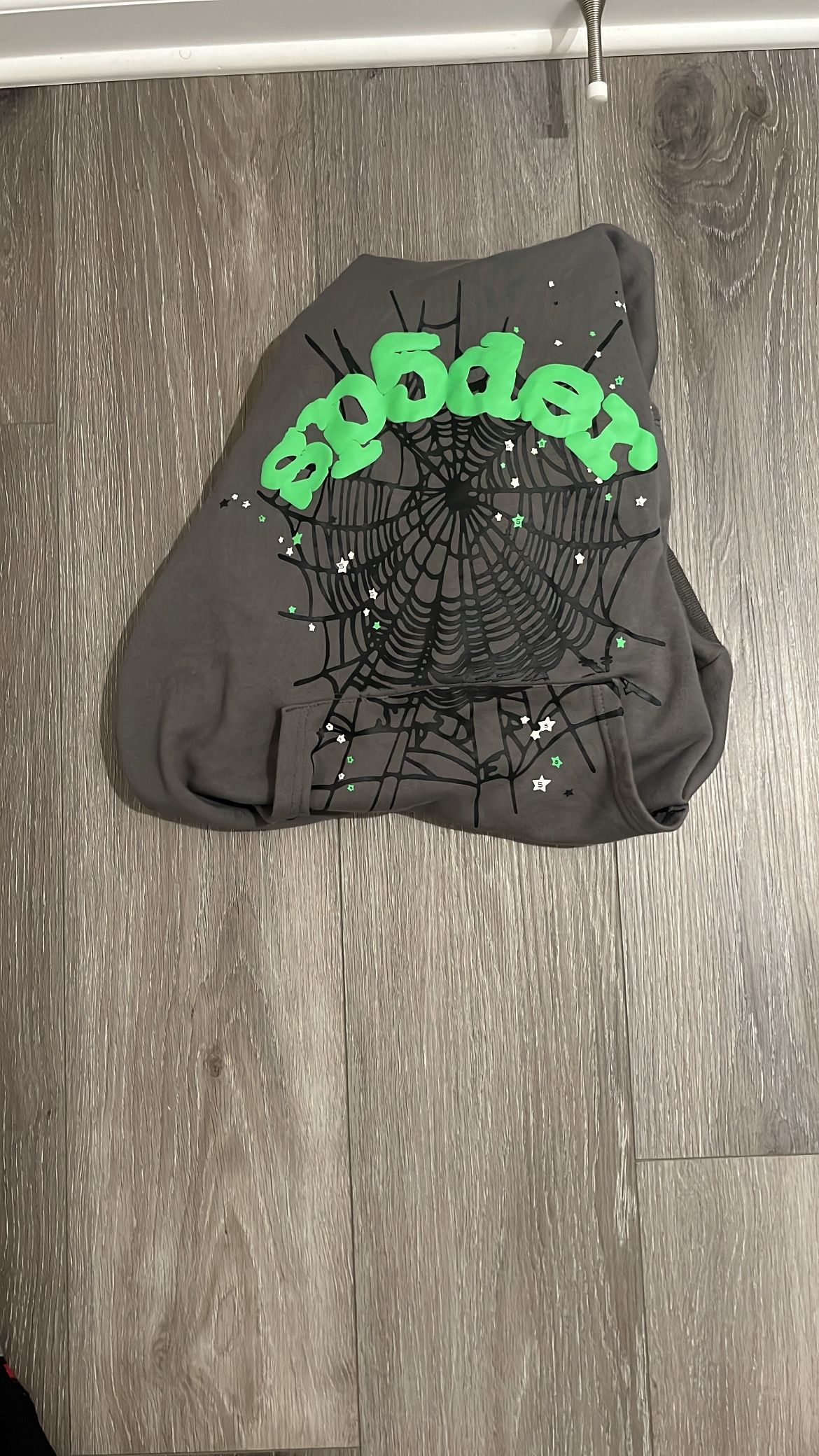 Sp5der Slate grey hoodie 