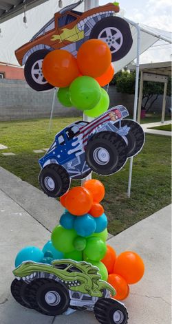 Monster Truck Decoration Cutout