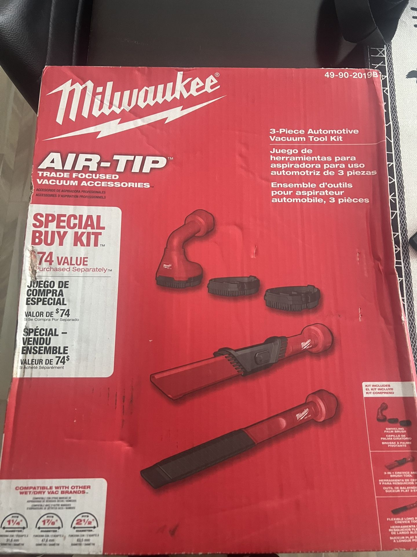 Milwaukee Air- TIPS BRAND NEW Automotive 4pc