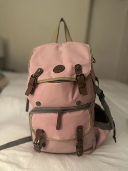 PINK CAMERA/LAPTOP BACKPACK