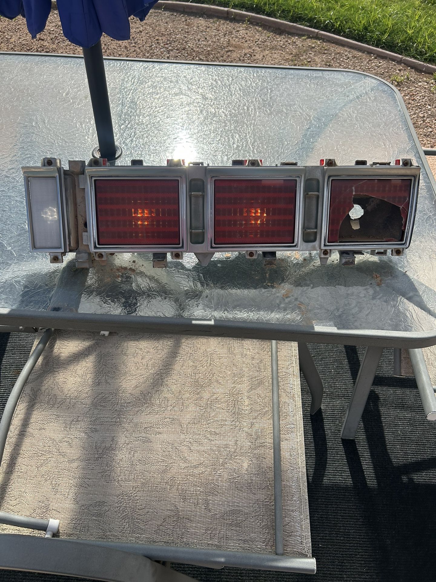 Driver side tail light