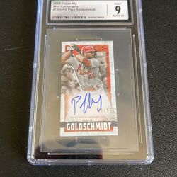 Paul Goldschmidt mini auto /50 
