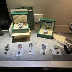 Stainless steel watches