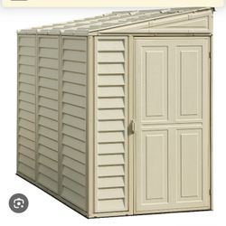 Duramax Sidemate 4'X8' Shed. Brand New In Box. Assembly Available W/ Delivery. 