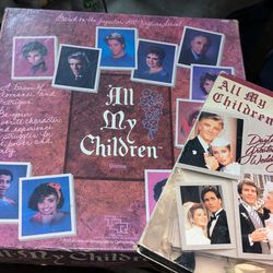 ALL MY CHILDREN BOARD GAME NEVER PLAYED 15 DOLLARS