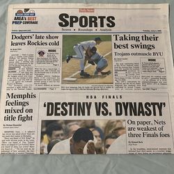 Lakers Kobe newspaper