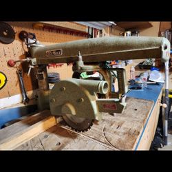 1957 Dewalt Radial Saw Vintage 