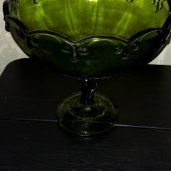 Vintage Indiana Glass Fruit Bowl 