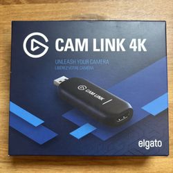 Elgato Cam Link 4K (With Box) – Like New