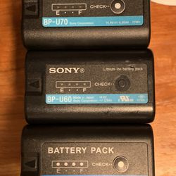 Sony BP-U70 Rechargeable Battery 4800mAh
