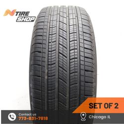 Set of 2 Used  8.5/32    265/60R18  110H  Michelin  Primacy LTX
