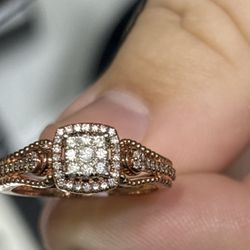 Rose Gold Engagement Ring