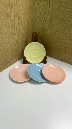Lu-Ray Pastels Saucers