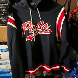 Polo Ralph Lauren Script Rings Hoody Medium