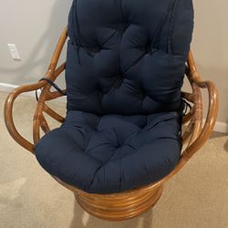 Wood Accent Chair